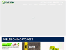 Tablet Screenshot of milleronmortgages.com